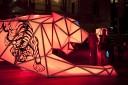 Link to: Giant Digital Origami Tigers